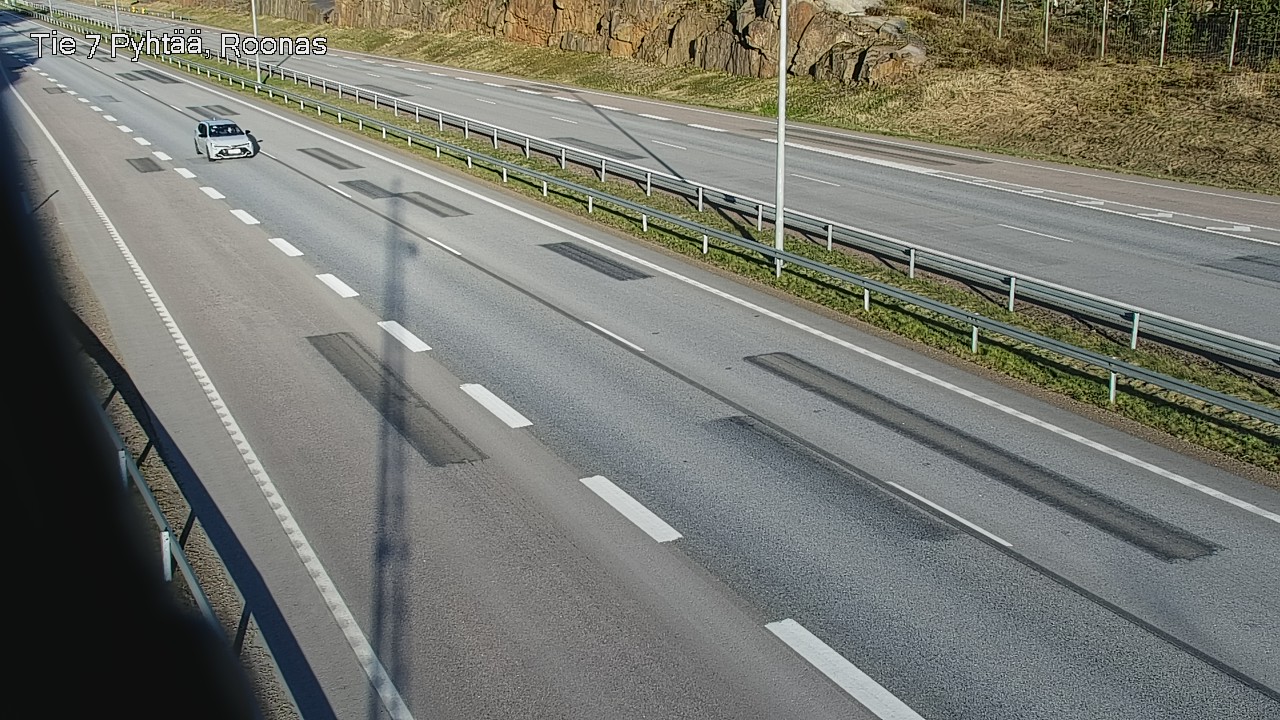 Weather Camera Image Väg 7 Pyttis, Rånäs, Pyhtää, Kymenlaakso