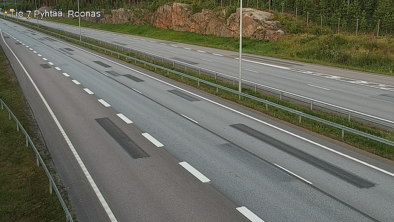 Kelikamerat Kuva Tie 7 Pyhtää, Roonas, Pyhtää, Kymenlaakso