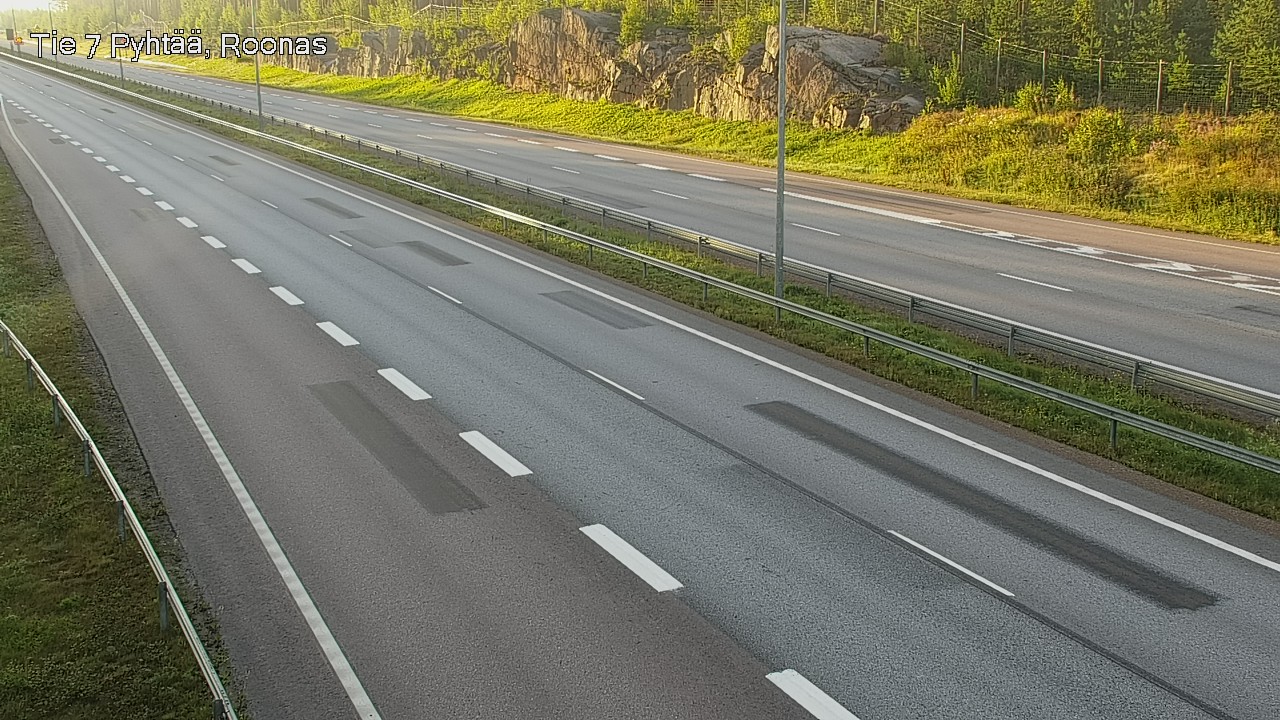 Kelikamerat Kuva Tie 7 Pyhtää, Roonas, Pyhtää, Kymenlaakso