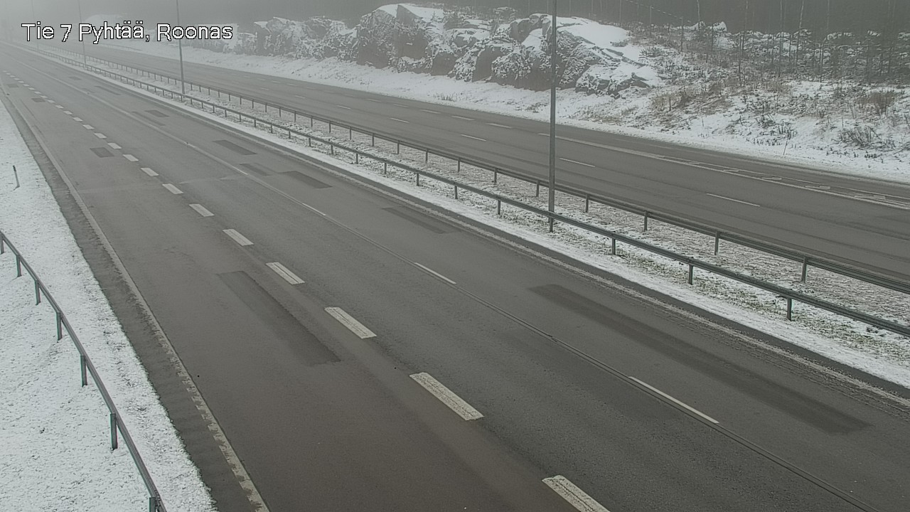Weather Camera Image Väg 7 Pyttis, Rånäs, Pyhtää, Kymenlaakso