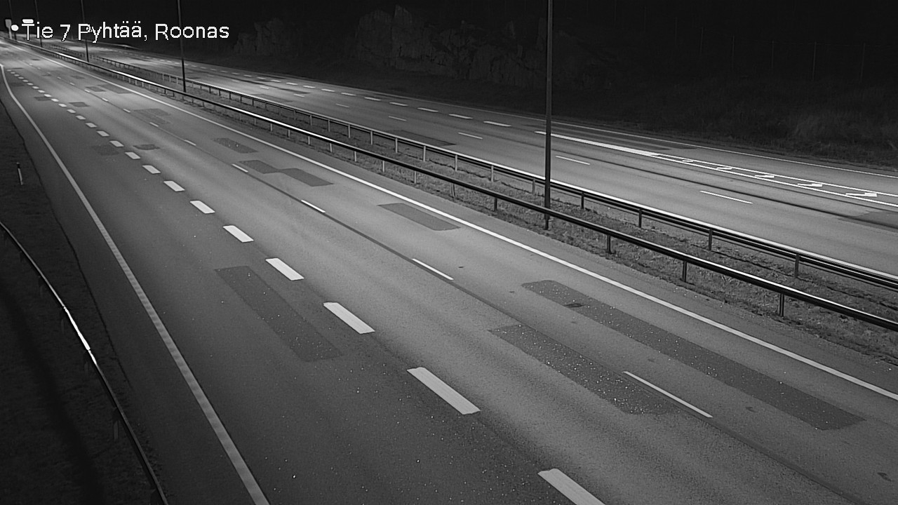 Weather Camera Image Väg 7 Pyttis, Rånäs, Pyhtää, Kymenlaakso