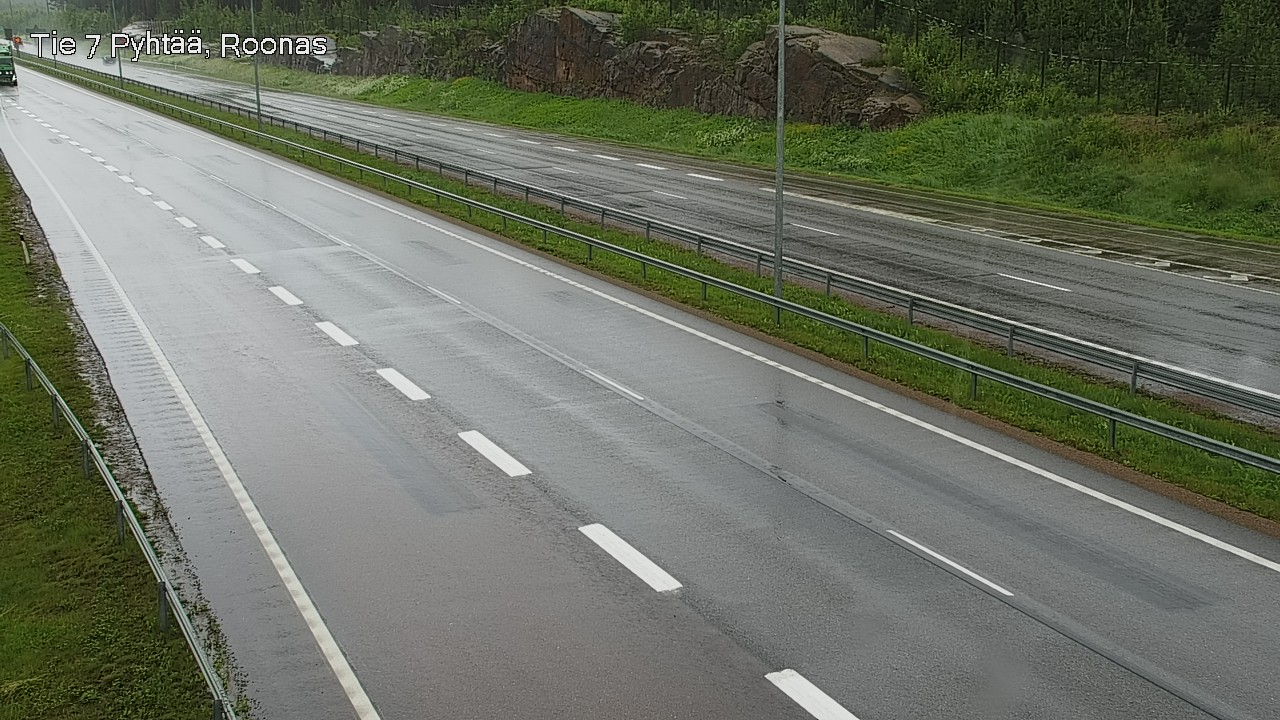 Weather Camera Image Väg 7 Pyttis, Rånäs, Pyhtää, Kymenlaakso
