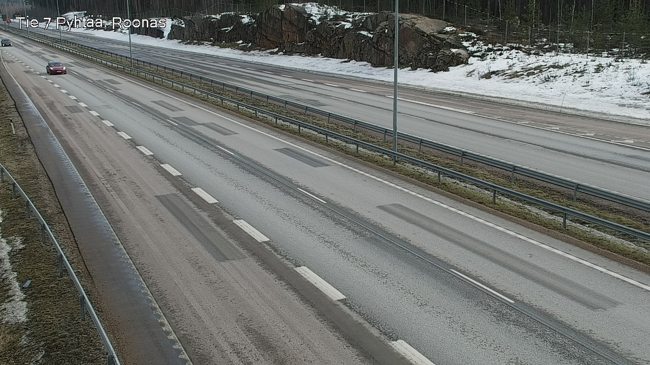 Weather Camera Image Road 7 Pyhtää, Roonas, Pyhtää, Kymenlaakso