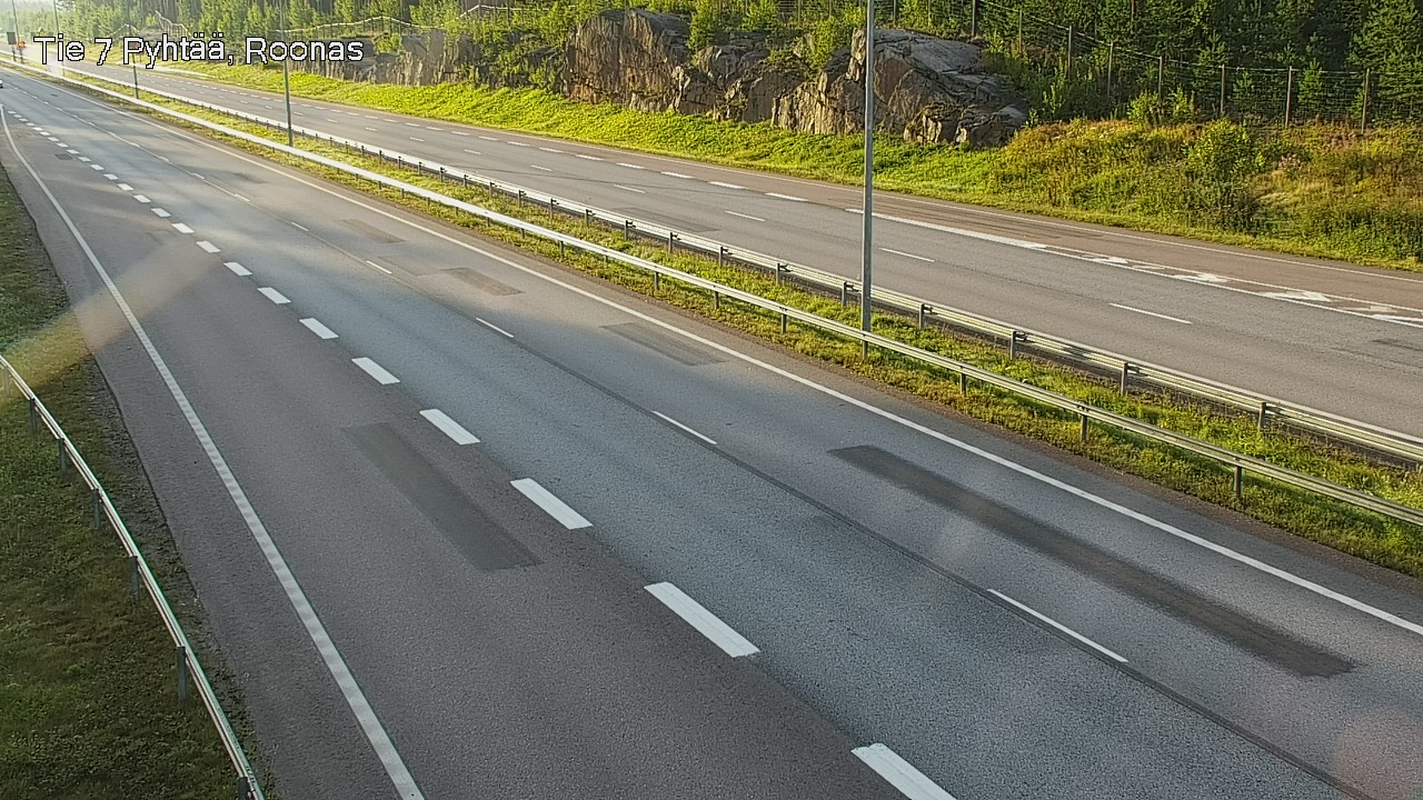 Weather Camera Image Road 7 Pyhtää, Roonas, Pyhtää, Kymenlaakso