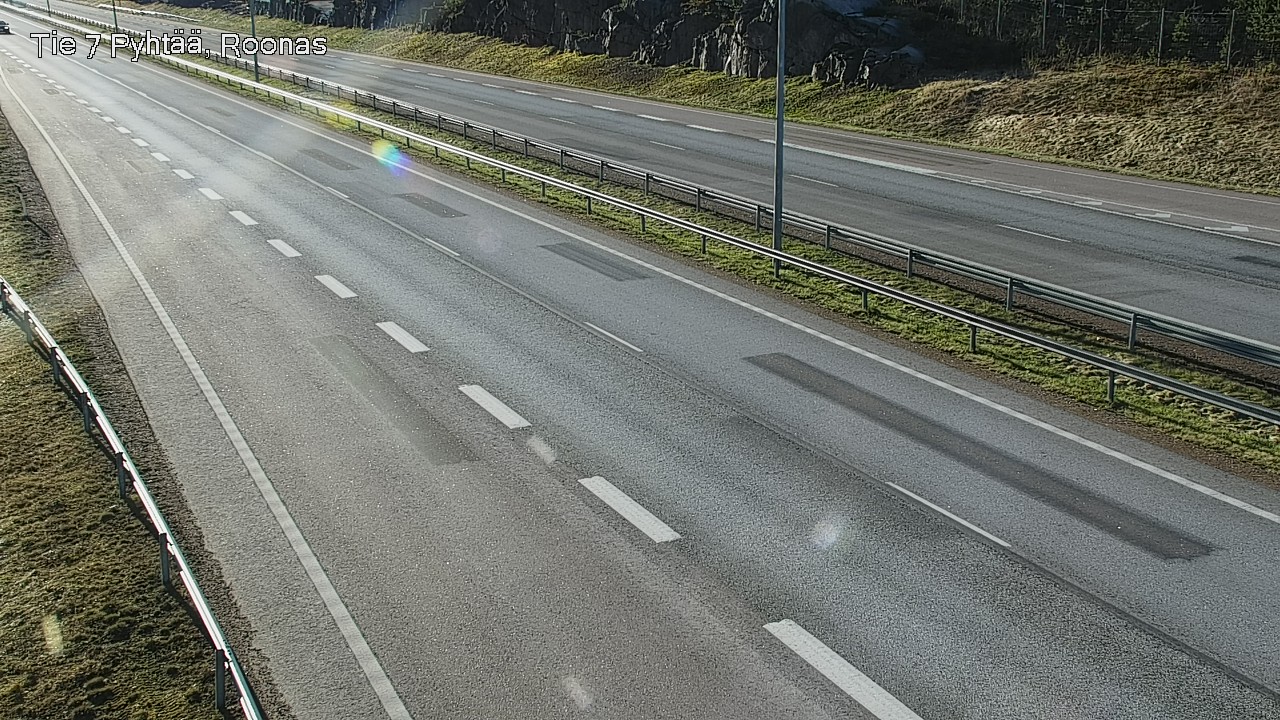 Weather Camera Image Väg 7 Pyttis, Rånäs, Pyhtää, Kymenlaakso