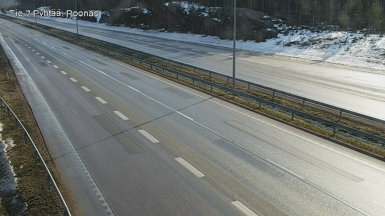 Weather Camera Image Road 7 Pyhtää, Roonas, Pyhtää, Kymenlaakso