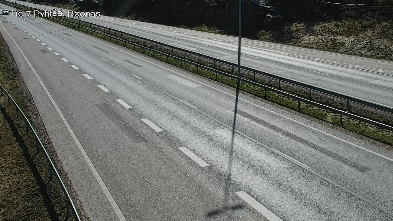 Weather Camera Image Väg 7 Pyttis, Rånäs, Pyhtää, Kymenlaakso