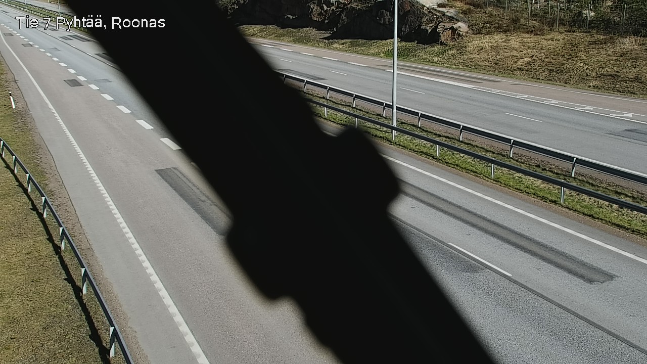 Weather Camera Image Väg 7 Pyttis, Rånäs, Pyhtää, Kymenlaakso