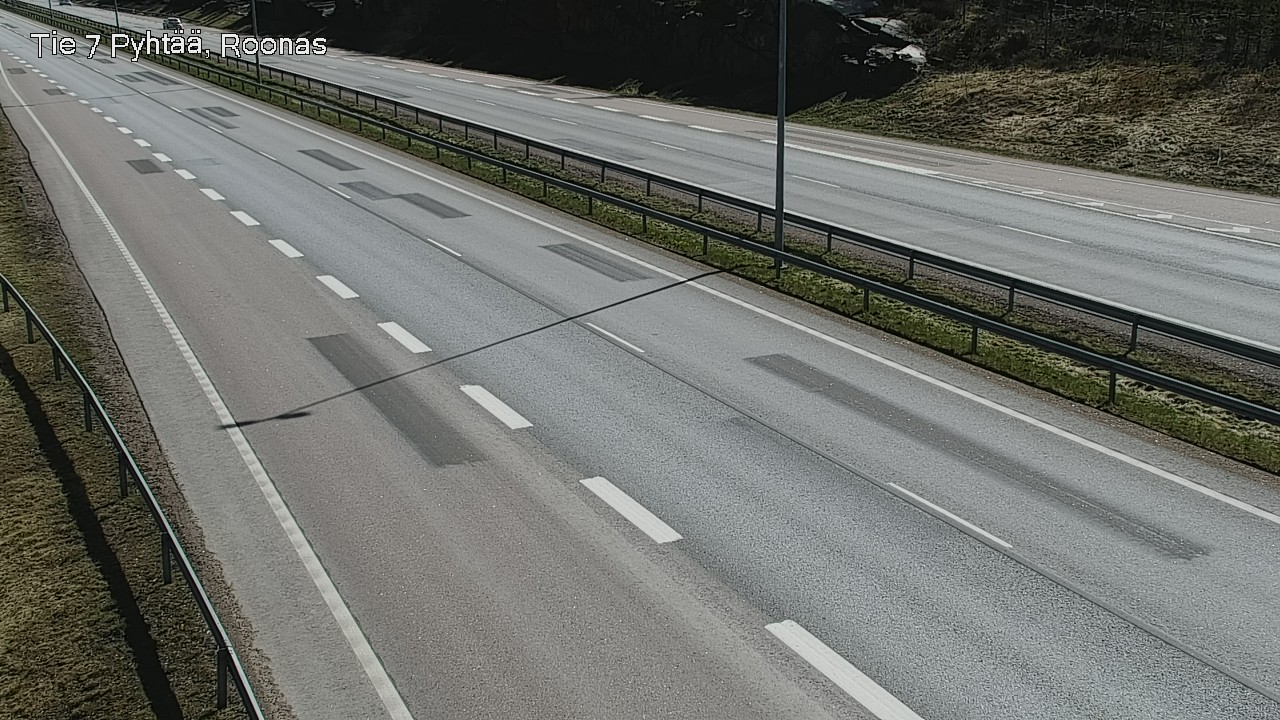 Weather Camera Image Väg 7 Pyttis, Rånäs, Pyhtää, Kymenlaakso