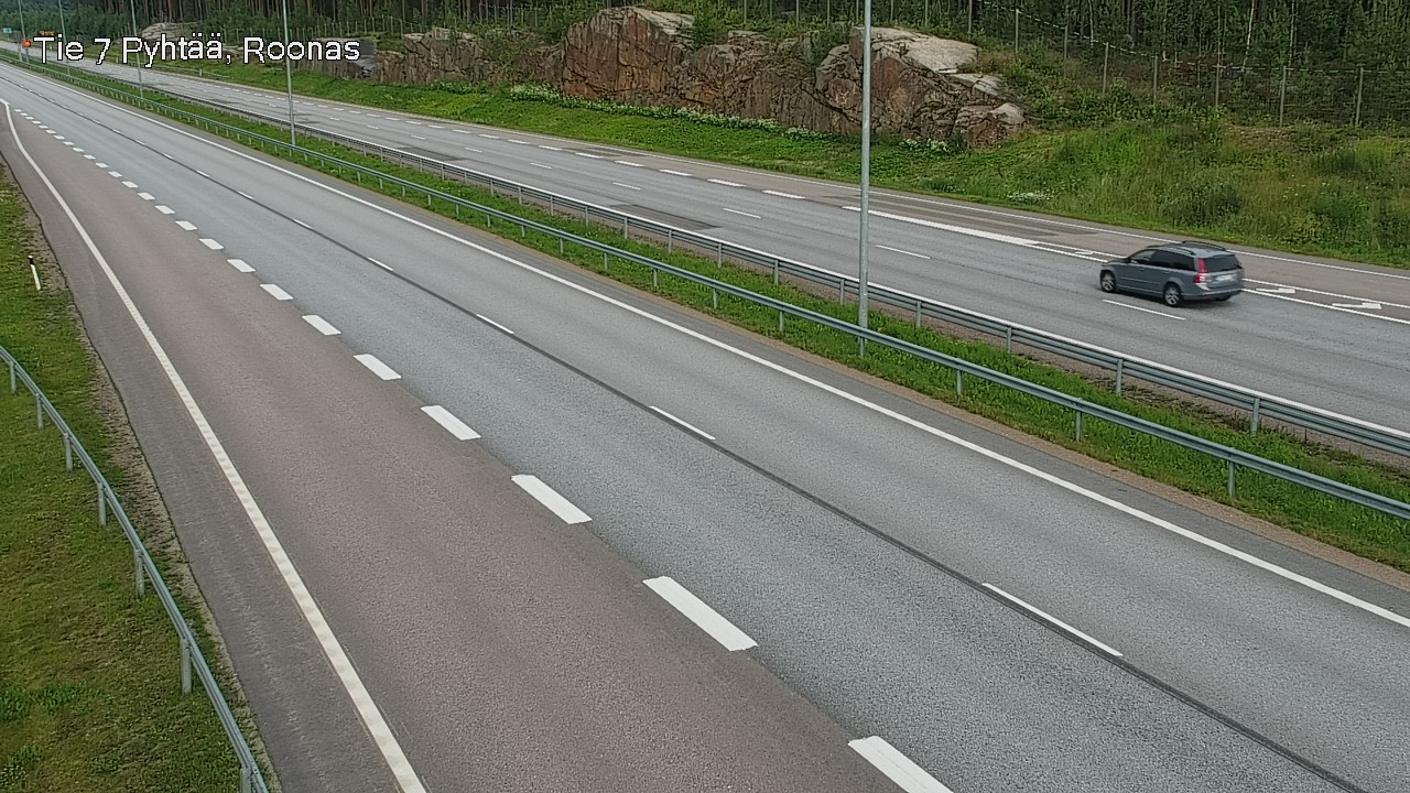 Weather Camera Image Road 7 Pyhtää, Roonas, Pyhtää, Kymenlaakso