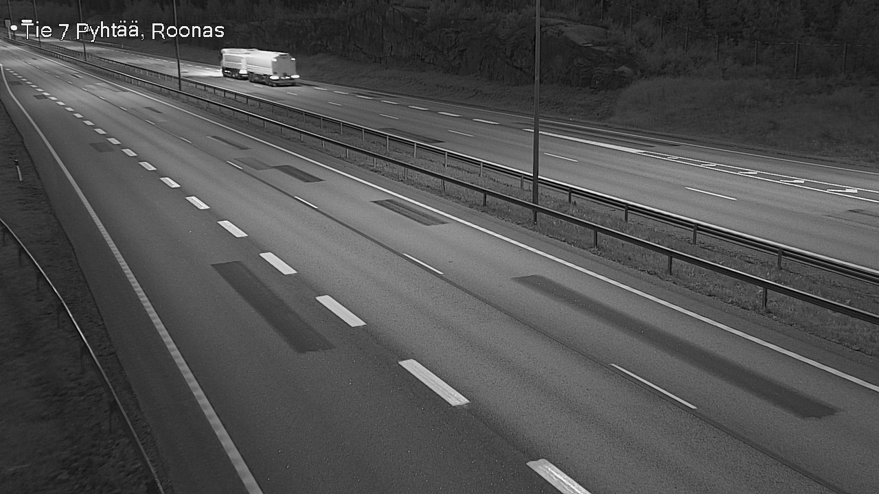Weather Camera Image Väg 7 Pyttis, Rånäs, Pyhtää, Kymenlaakso