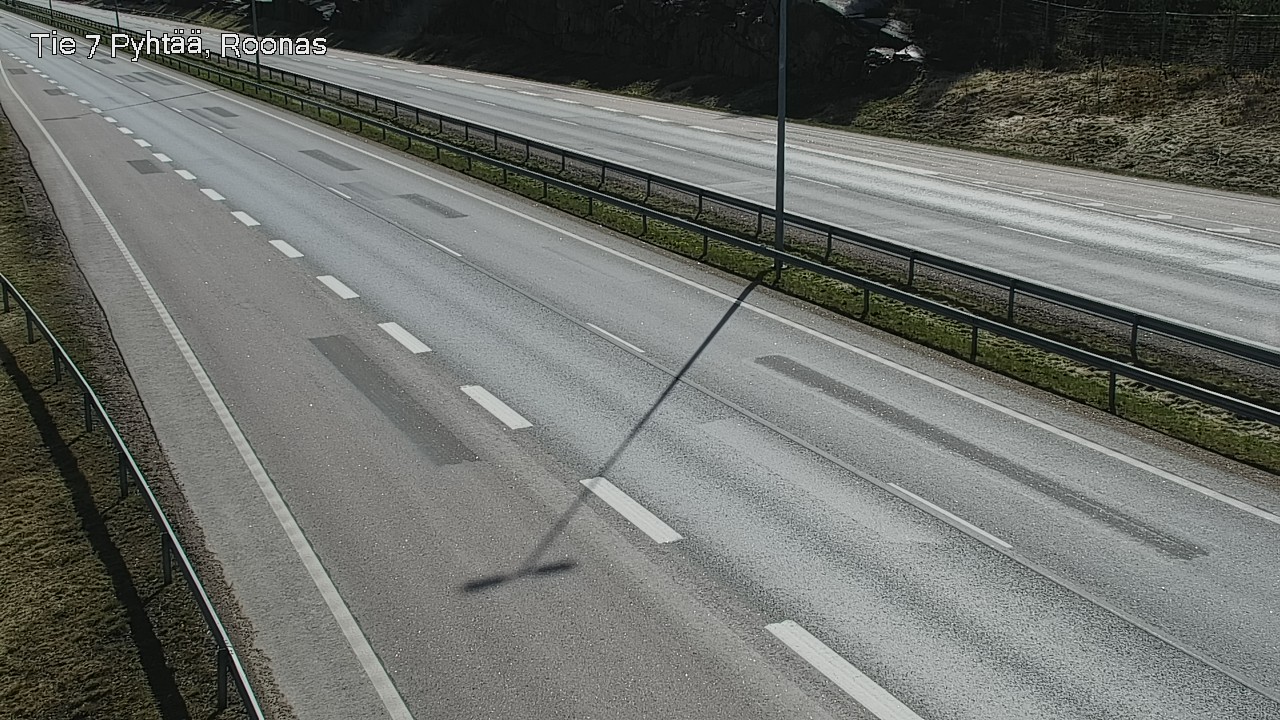 Weather Camera Image Väg 7 Pyttis, Rånäs, Pyhtää, Kymenlaakso