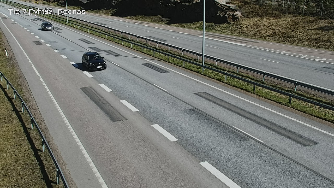 Weather Camera Image Väg 7 Pyttis, Rånäs, Pyhtää, Kymenlaakso