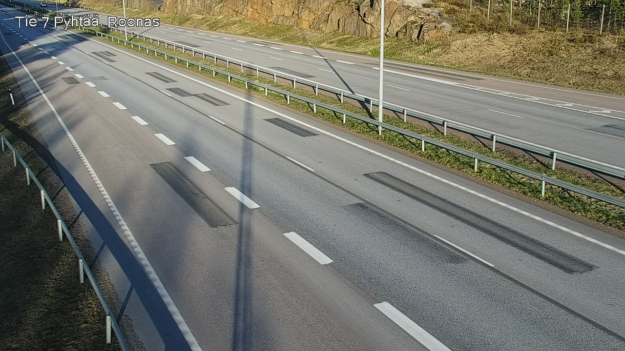 Weather Camera Image Väg 7 Pyttis, Rånäs, Pyhtää, Kymenlaakso