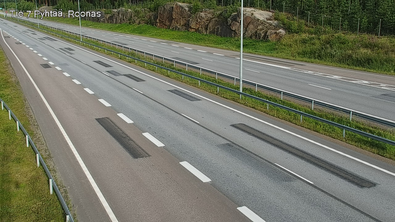 Kelikamerat Kuva Tie 7 Pyhtää, Roonas, Pyhtää, Kymenlaakso