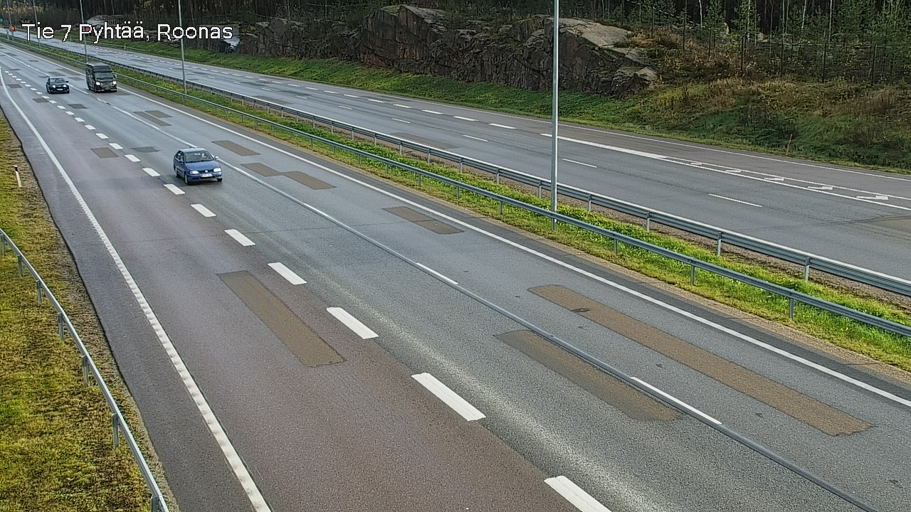 Kelikamerat Kuva Tie 7 Pyhtää, Roonas, Pyhtää, Kymenlaakso