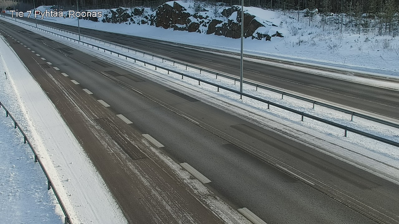 Weather Camera Image Road 7 Pyhtää, Roonas, Pyhtää, Kymenlaakso