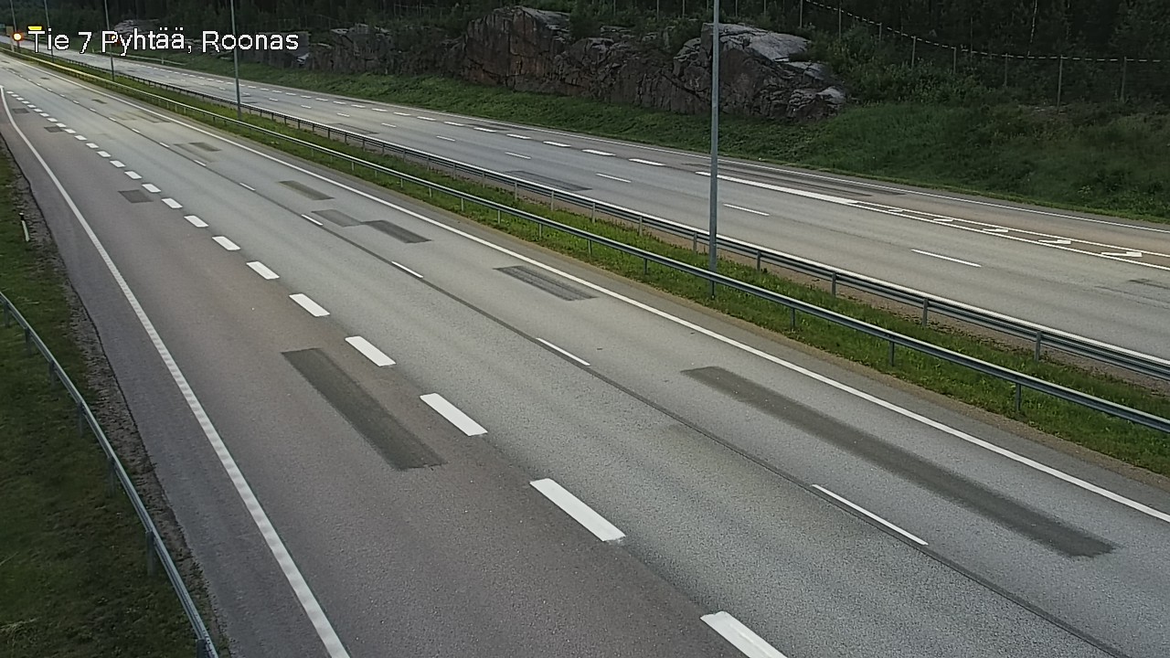 Weather Camera Image Väg 7 Pyttis, Rånäs, Pyhtää, Kymenlaakso