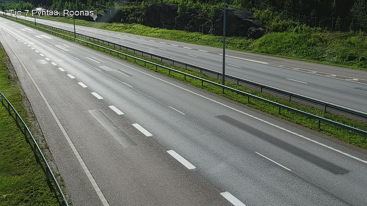 Weather Camera Image Väg 7 Pyttis, Rånäs, Pyhtää, Kymenlaakso