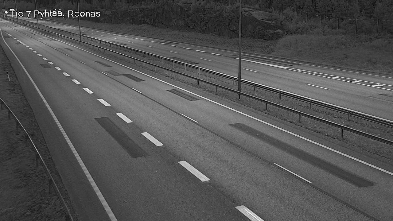 Weather Camera Image Väg 7 Pyttis, Rånäs, Pyhtää, Kymenlaakso