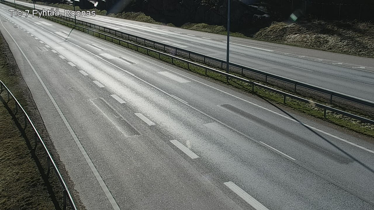 Weather Camera Image Väg 7 Pyttis, Rånäs, Pyhtää, Kymenlaakso