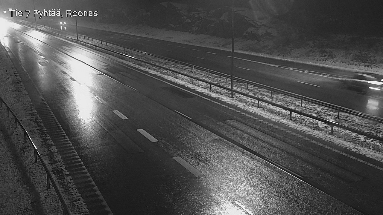Weather Camera Image Väg 7 Pyttis, Rånäs, Pyhtää, Kymenlaakso