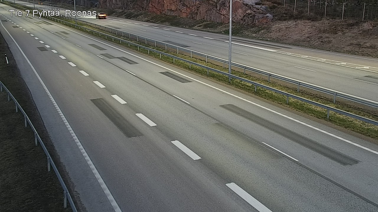 Weather Camera Image Väg 7 Pyttis, Rånäs, Pyhtää, Kymenlaakso