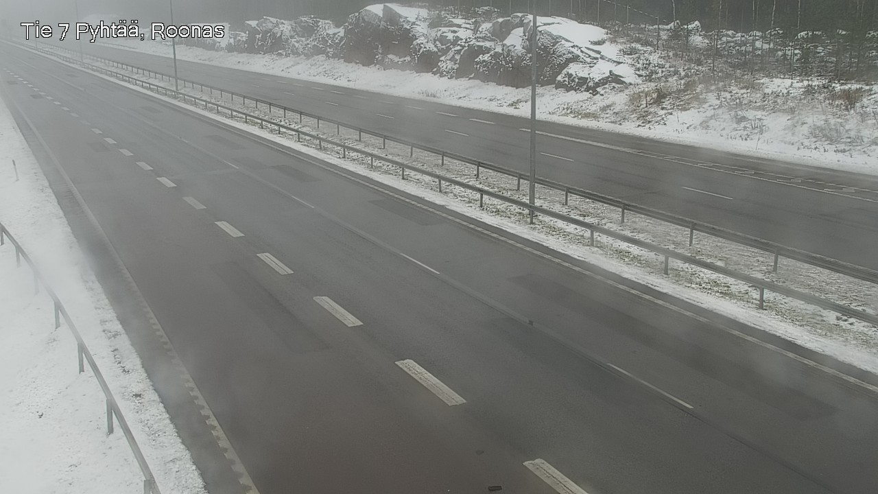 Weather Camera Image Väg 7 Pyttis, Rånäs, Pyhtää, Kymenlaakso