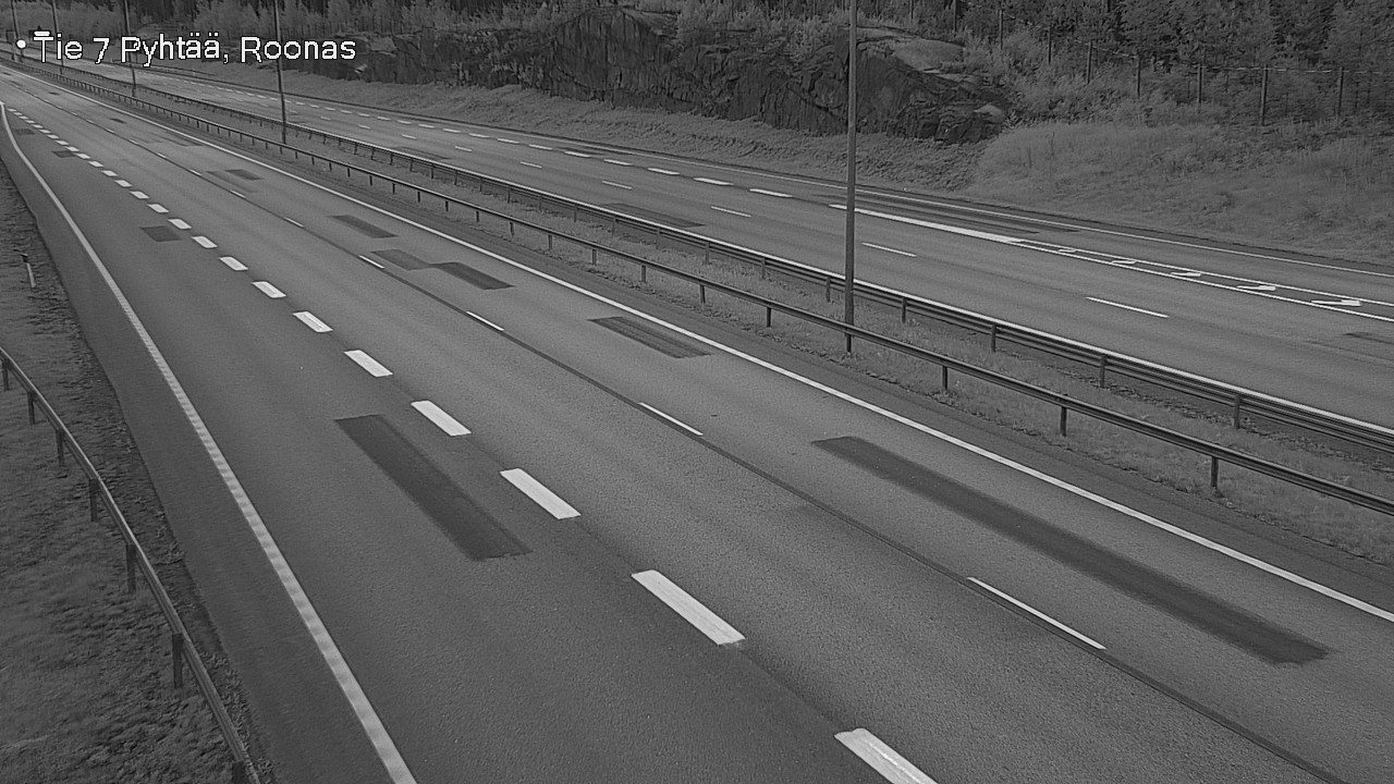 Weather Camera Image Väg 7 Pyttis, Rånäs, Pyhtää, Kymenlaakso