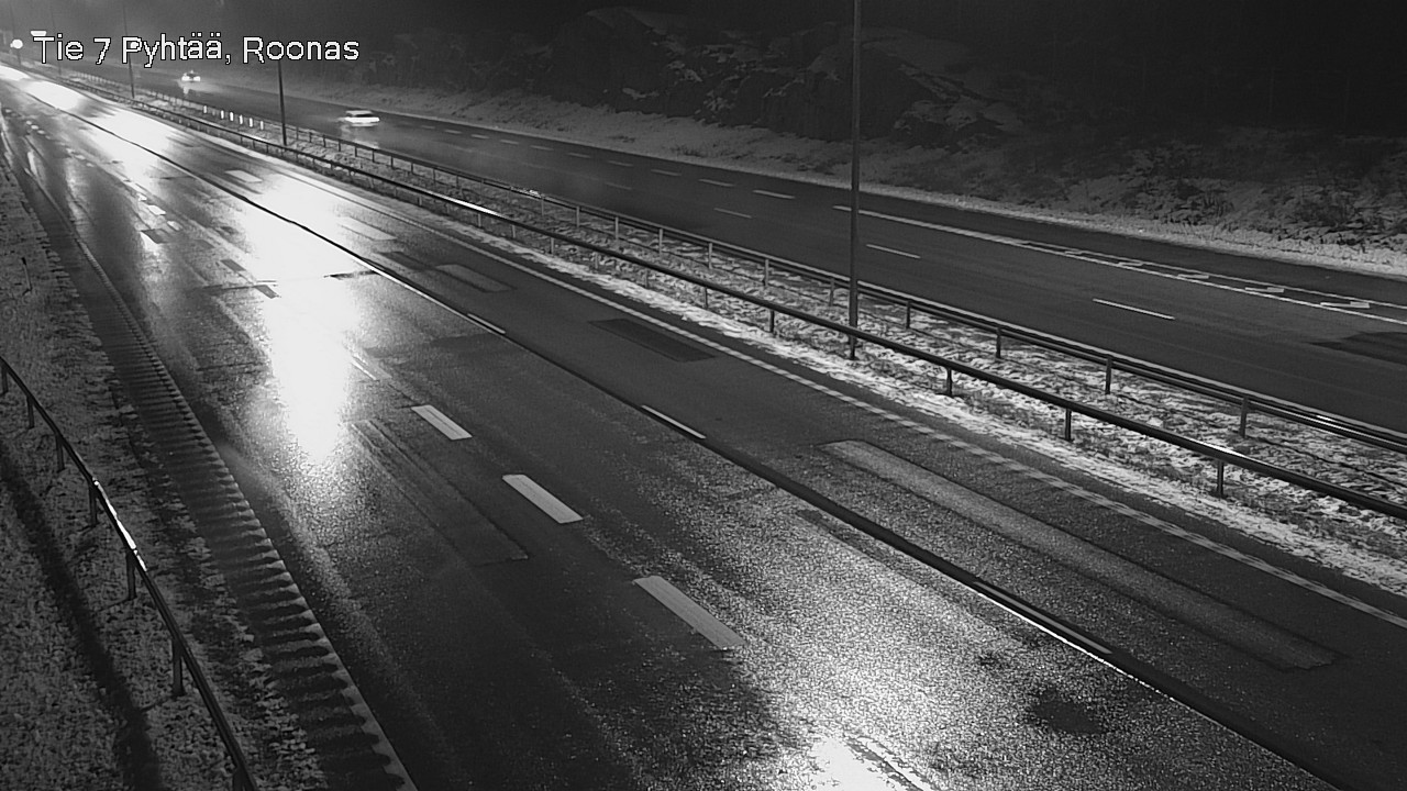 Weather Camera Image Väg 7 Pyttis, Rånäs, Pyhtää, Kymenlaakso