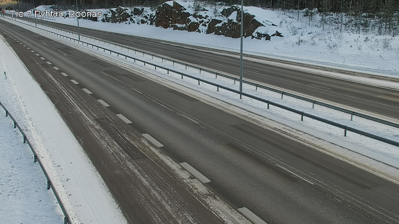 Weather Camera Image Road 7 Pyhtää, Roonas, Pyhtää, Kymenlaakso