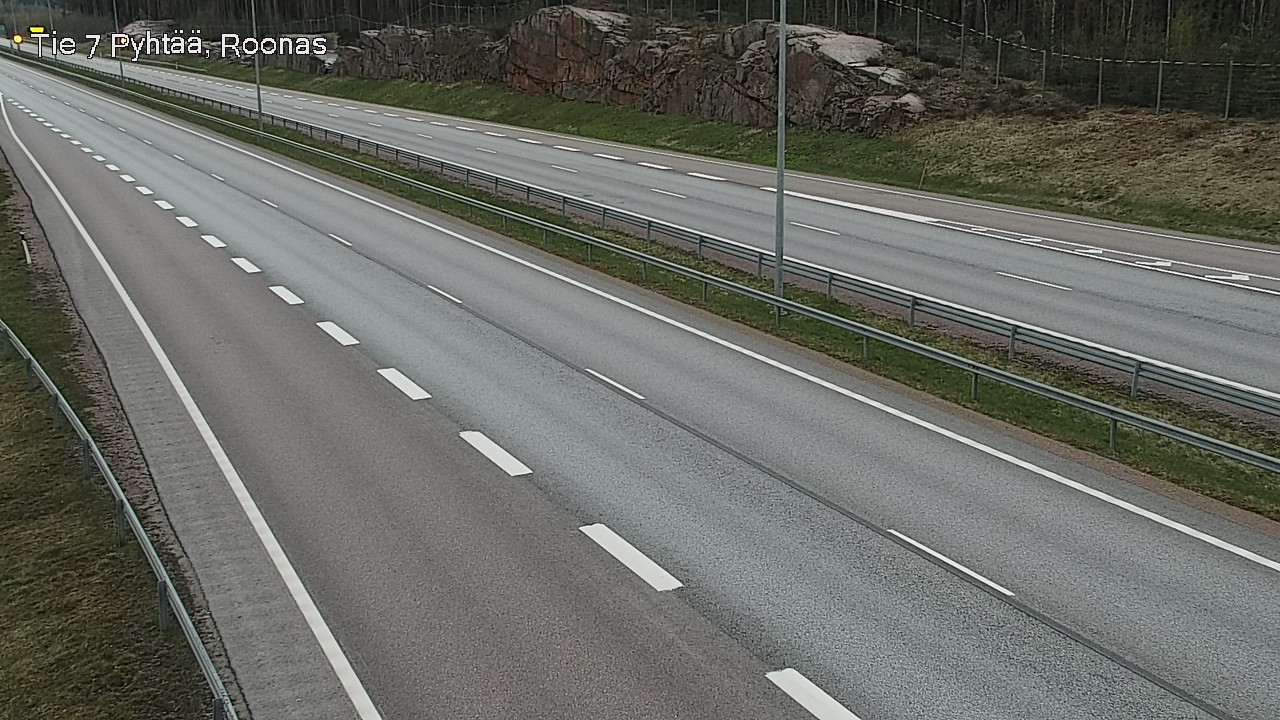 Weather Camera Image Road 7 Pyhtää, Roonas, Pyhtää, Kymenlaakso