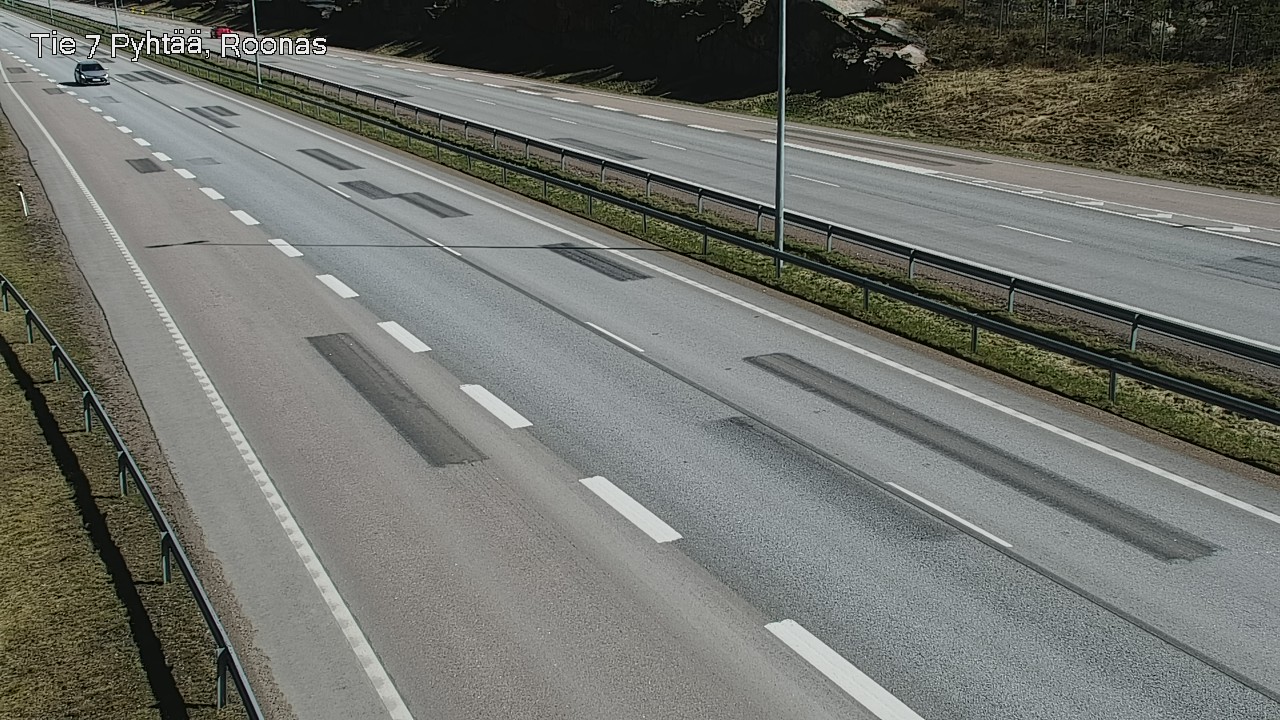 Weather Camera Image Väg 7 Pyttis, Rånäs, Pyhtää, Kymenlaakso