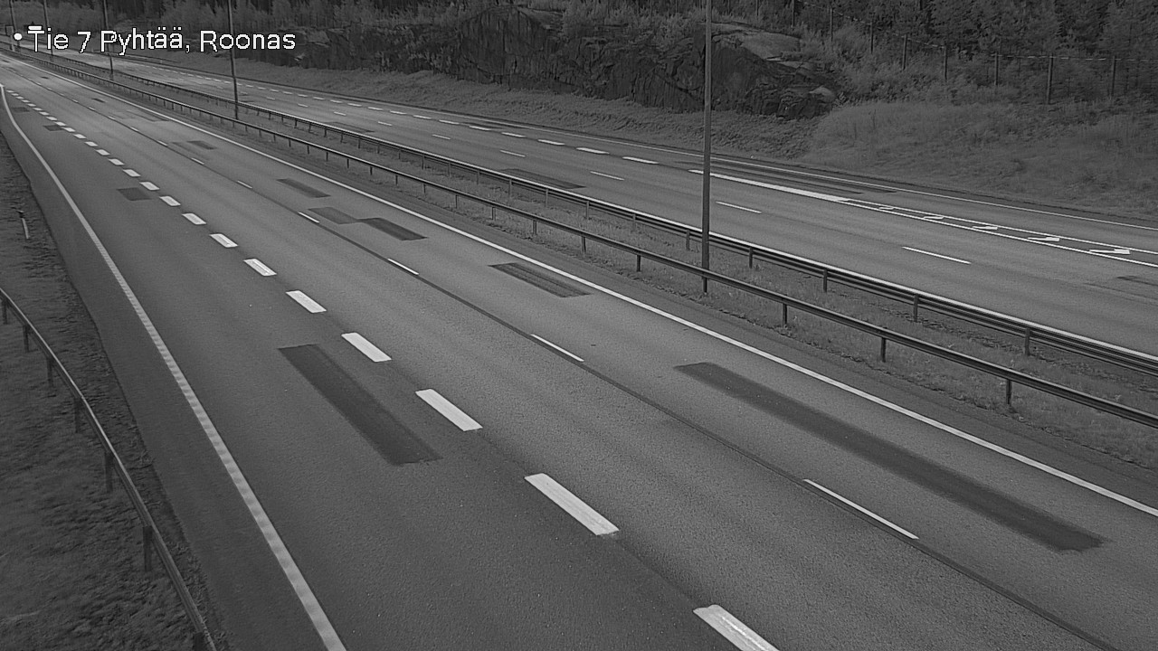 Weather Camera Image Väg 7 Pyttis, Rånäs, Pyhtää, Kymenlaakso