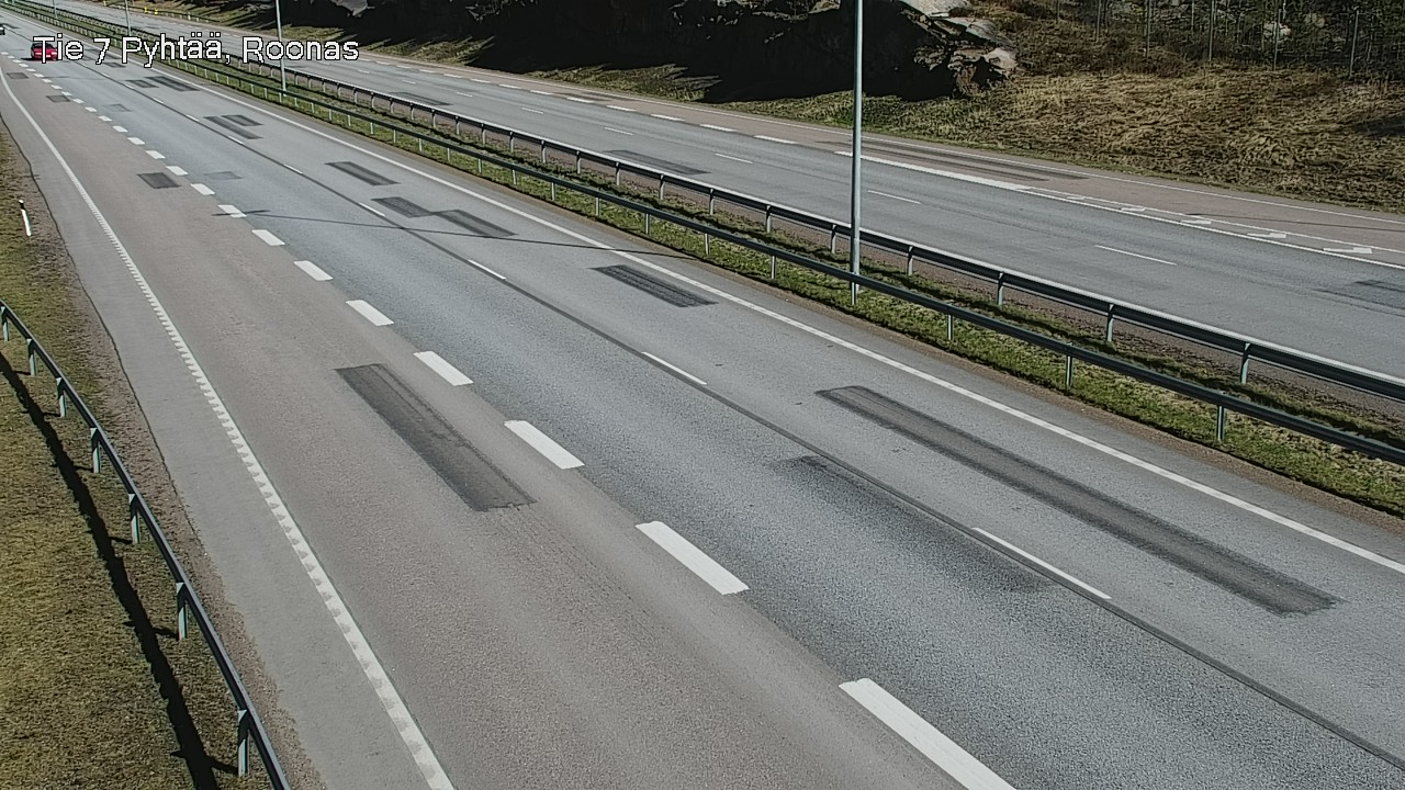 Weather Camera Image Väg 7 Pyttis, Rånäs, Pyhtää, Kymenlaakso