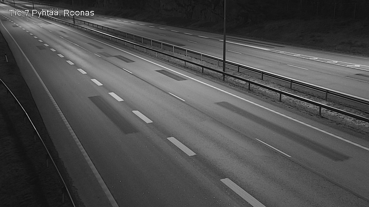 Weather Camera Image Väg 7 Pyttis, Rånäs, Pyhtää, Kymenlaakso