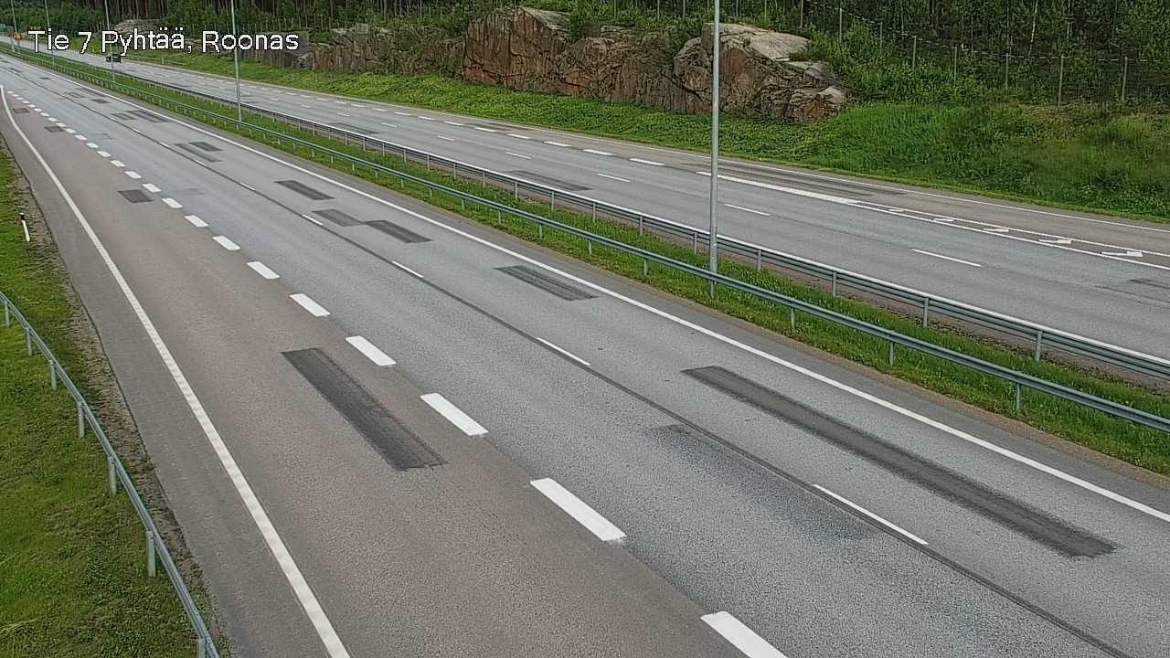 Weather Camera Image Väg 7 Pyttis, Rånäs, Pyhtää, Kymenlaakso