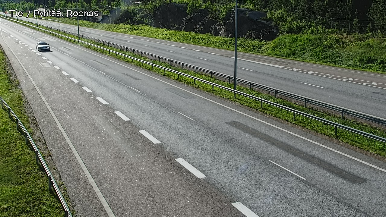 Weather Camera Image Väg 7 Pyttis, Rånäs, Pyhtää, Kymenlaakso