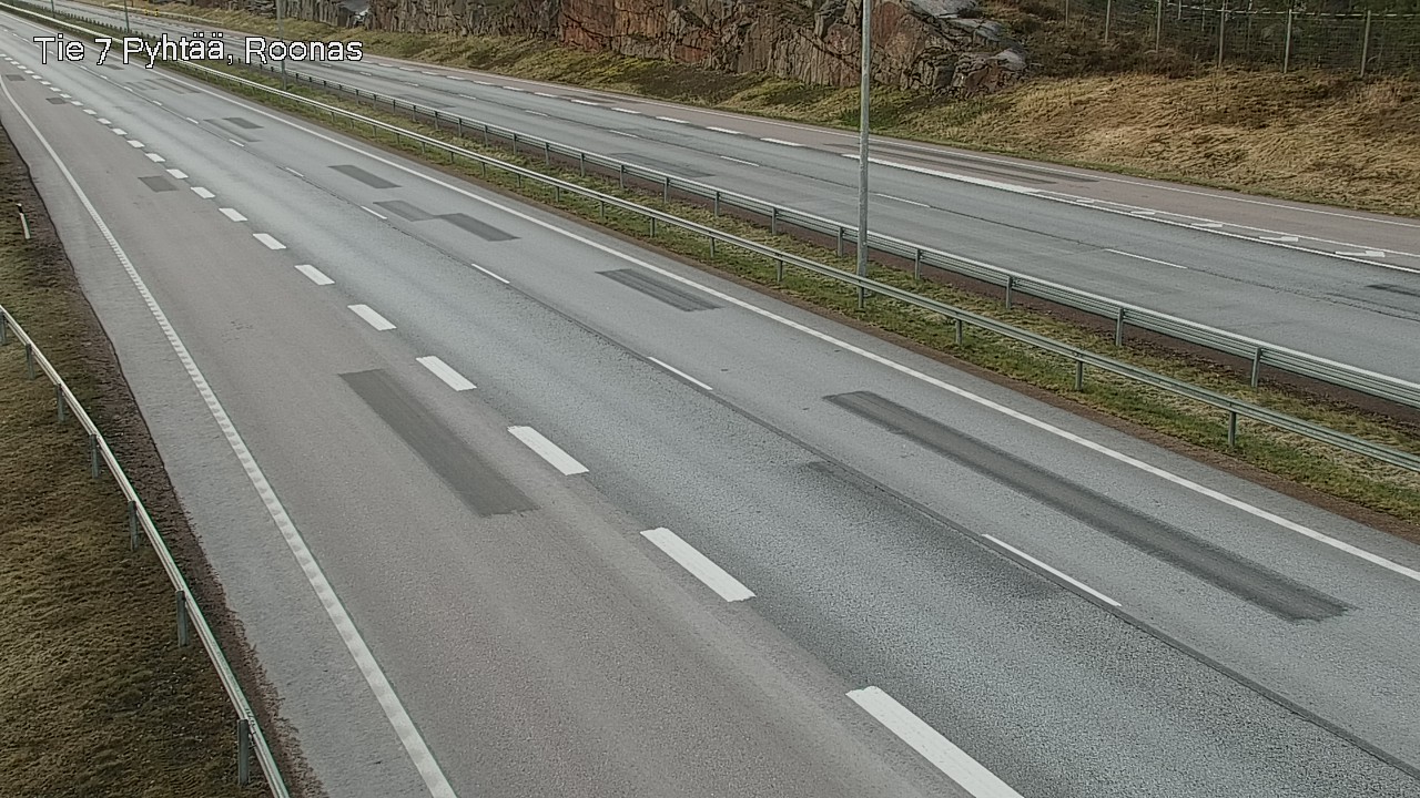 Weather Camera Image Väg 7 Pyttis, Rånäs, Pyhtää, Kymenlaakso