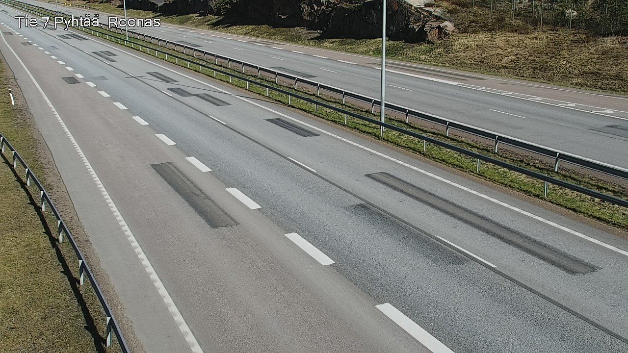 Weather Camera Image Väg 7 Pyttis, Rånäs, Pyhtää, Kymenlaakso