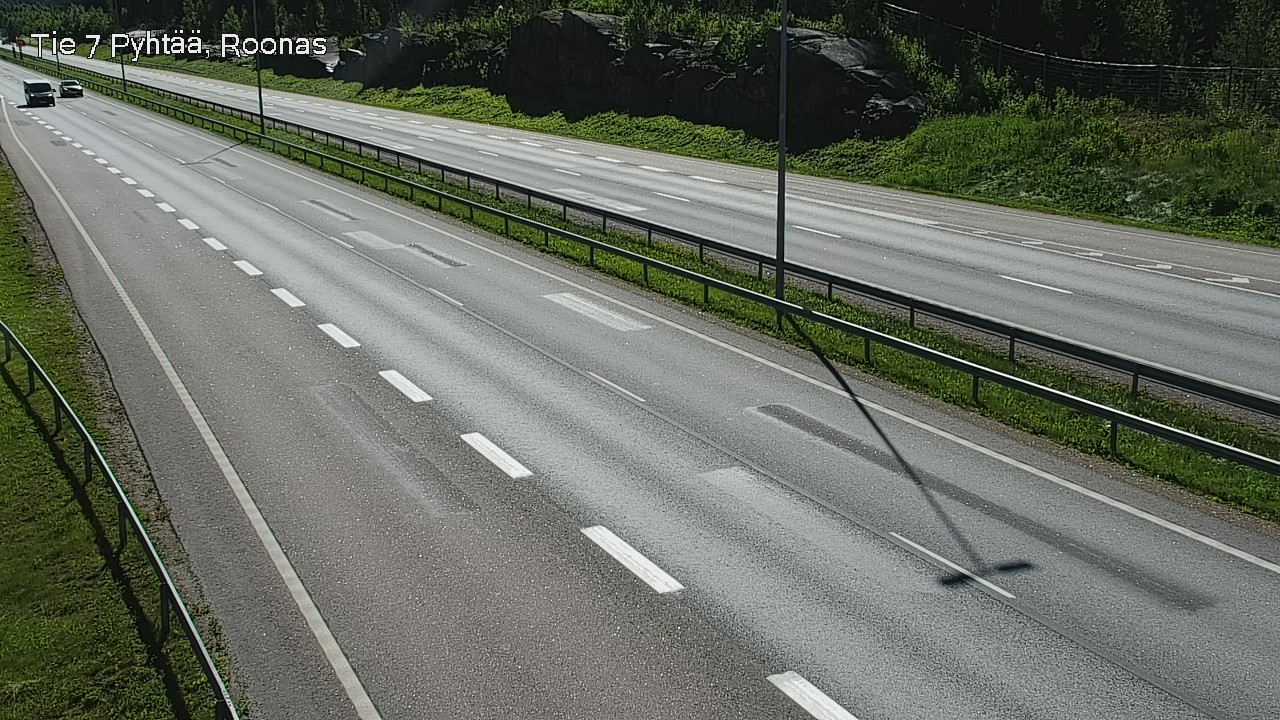 Weather Camera Image Väg 7 Pyttis, Rånäs, Pyhtää, Kymenlaakso