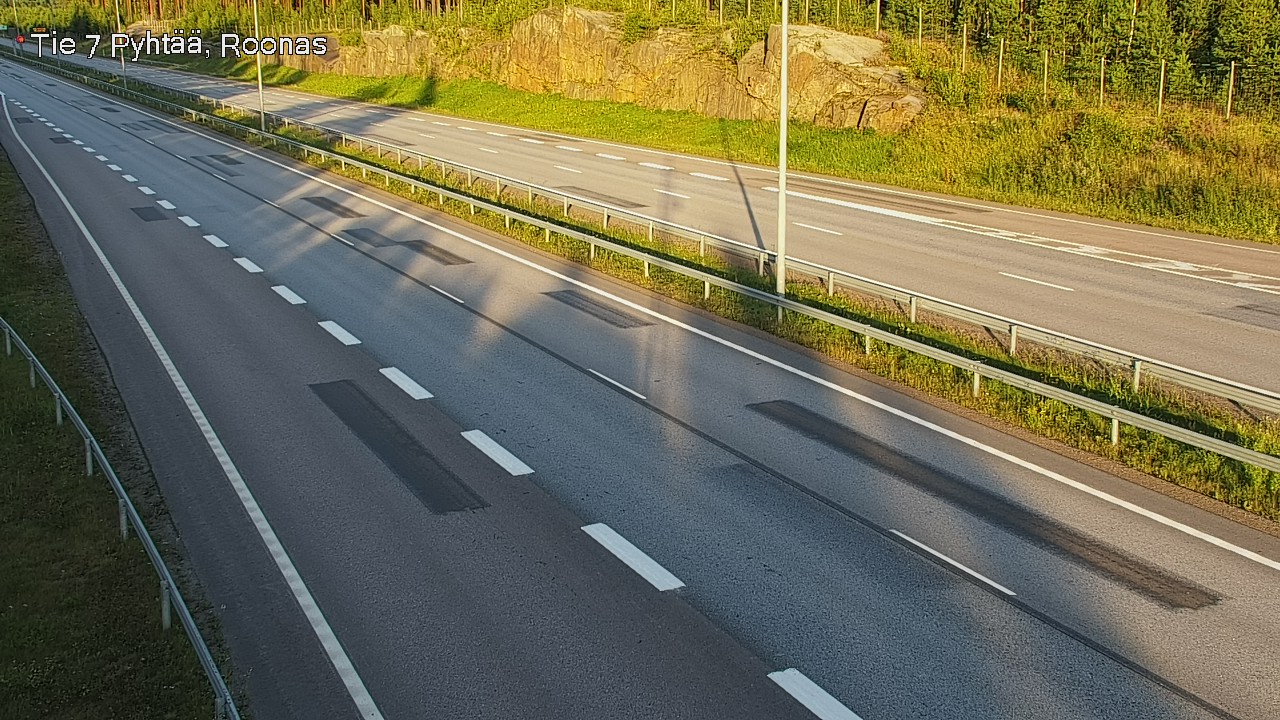 Kelikamerat Kuva Tie 7 Pyhtää, Roonas, Pyhtää, Kymenlaakso