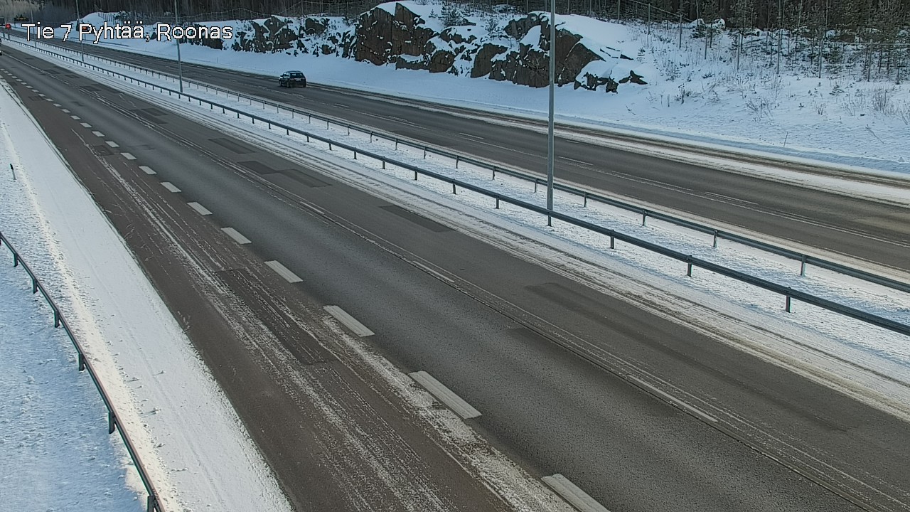 Weather Camera Image Road 7 Pyhtää, Roonas, Pyhtää, Kymenlaakso
