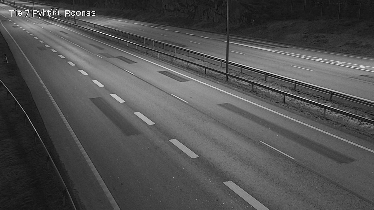 Weather Camera Image Road 7 Pyhtää, Roonas, Pyhtää, Kymenlaakso