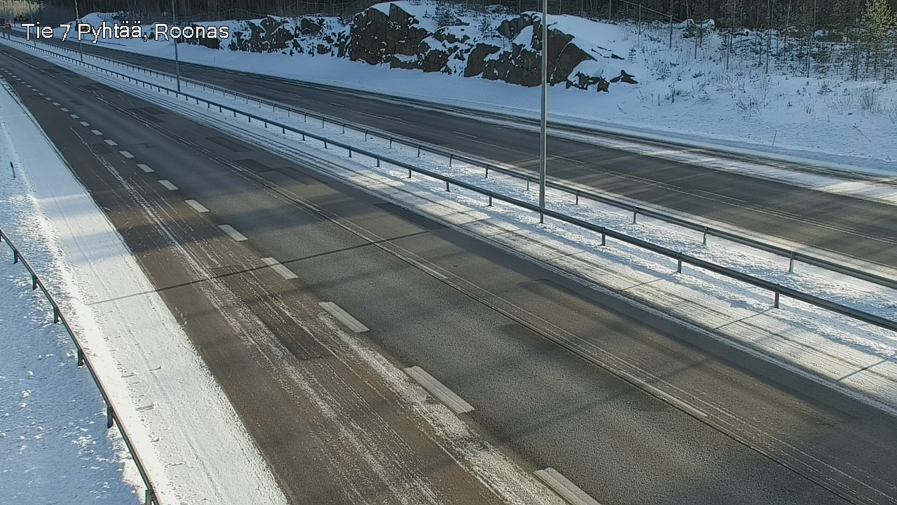 Weather Camera Image Road 7 Pyhtää, Roonas, Pyhtää, Kymenlaakso