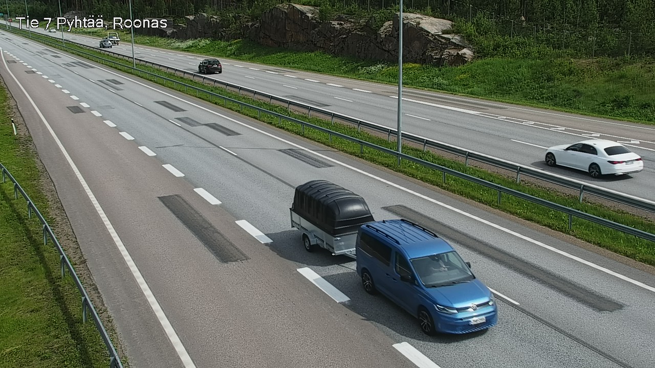 Kelikamerat Kuva Tie 7 Pyhtää, Roonas, Pyhtää, Kymenlaakso