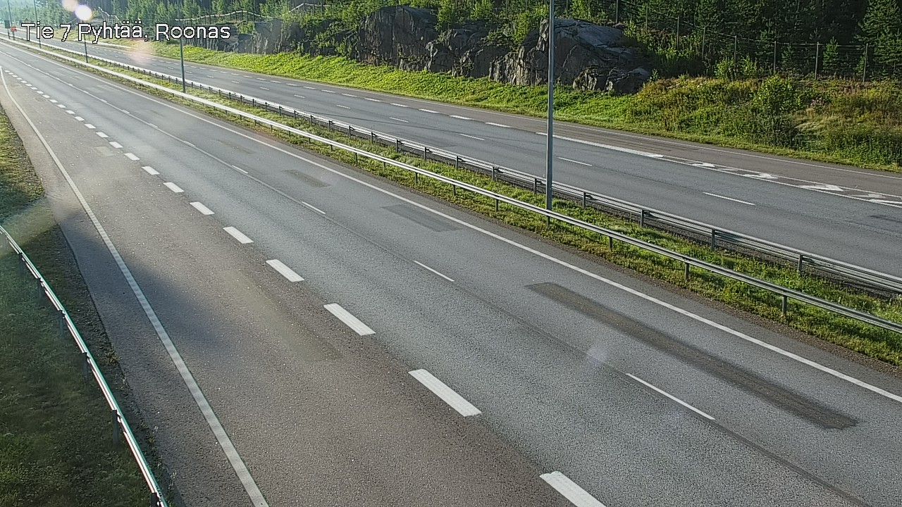 Weather Camera Image Road 7 Pyhtää, Roonas, Pyhtää, Kymenlaakso