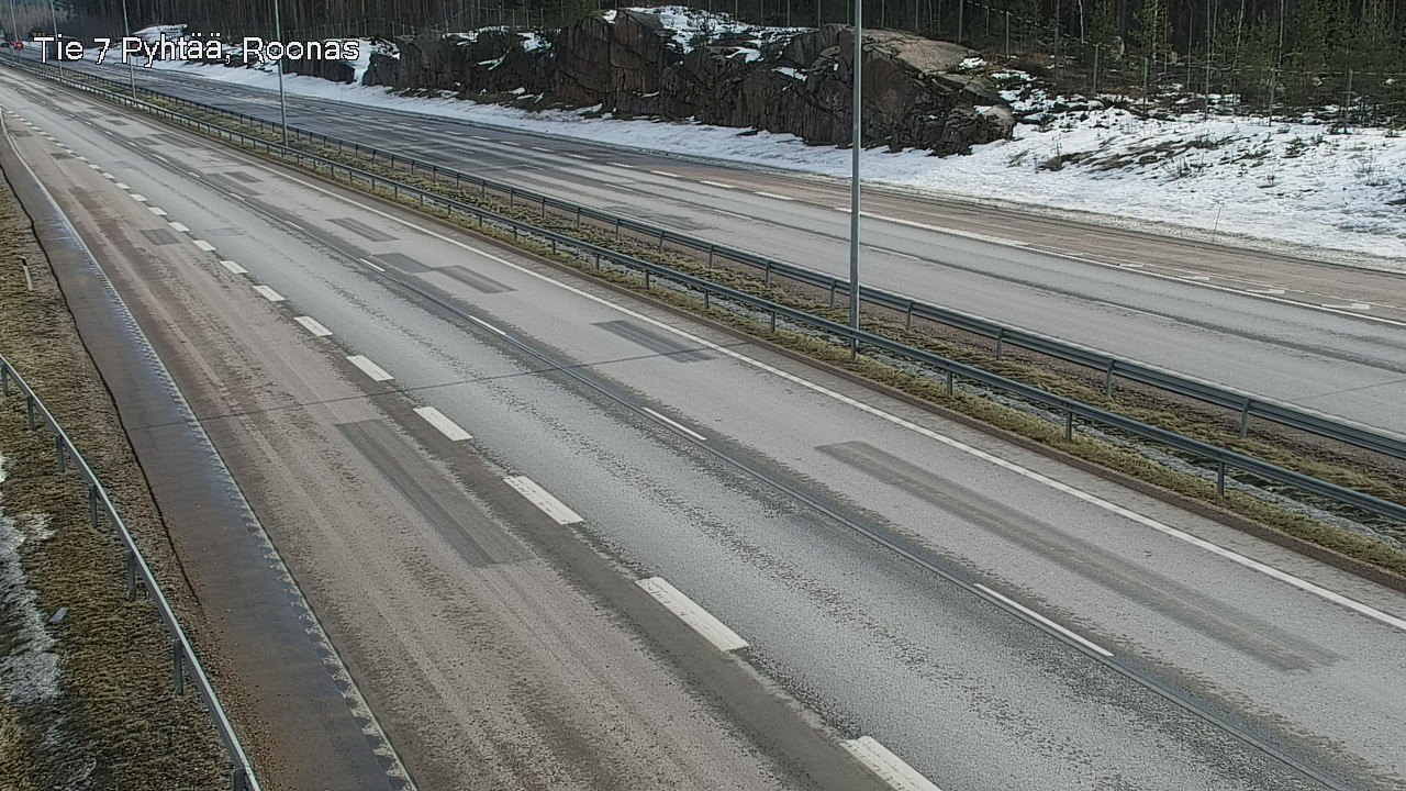Weather Camera Image Road 7 Pyhtää, Roonas, Pyhtää, Kymenlaakso