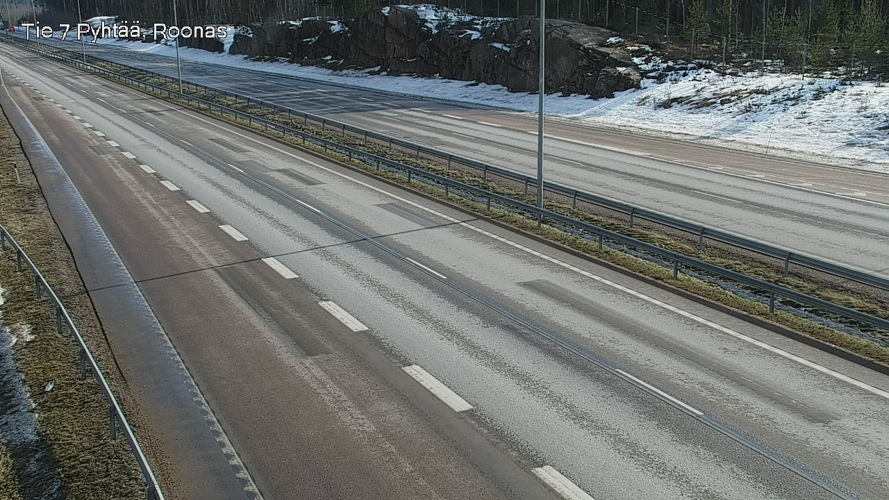 Weather Camera Image Road 7 Pyhtää, Roonas, Pyhtää, Kymenlaakso