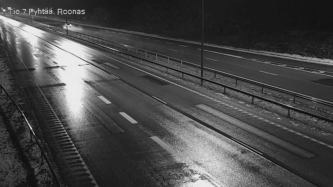 Weather Camera Image Väg 7 Pyttis, Rånäs, Pyhtää, Kymenlaakso